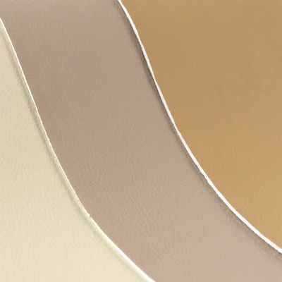 TGKELL 137cm de Synthetische Leer Aangepaste Kleur van Breedtedull beige Pu